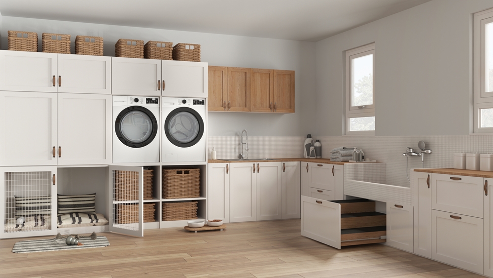 The Pet-Friendly Laundry Room: Designing Cabinets for Your Furry Friend